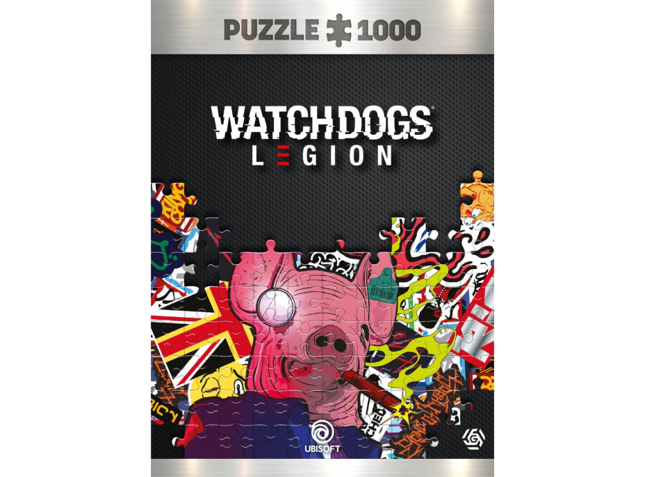 GOOD LOOT Puzzle Watch Dogs: Legion - Pig Mask 1000 dielikov