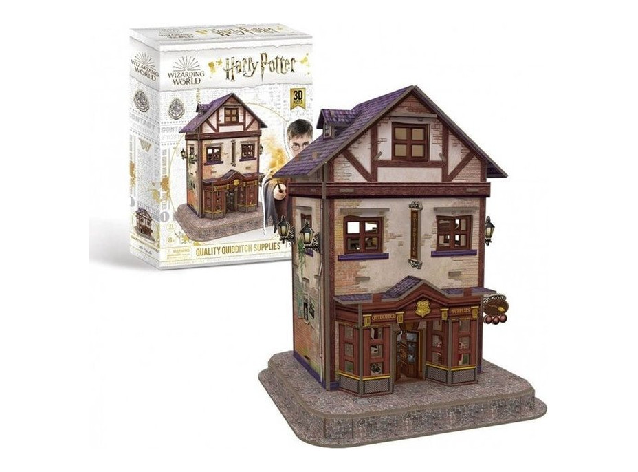 CUBICFUN 3D puzzle Harry Potter: Prvotriedne potreby pre metlobal 71 dielikov