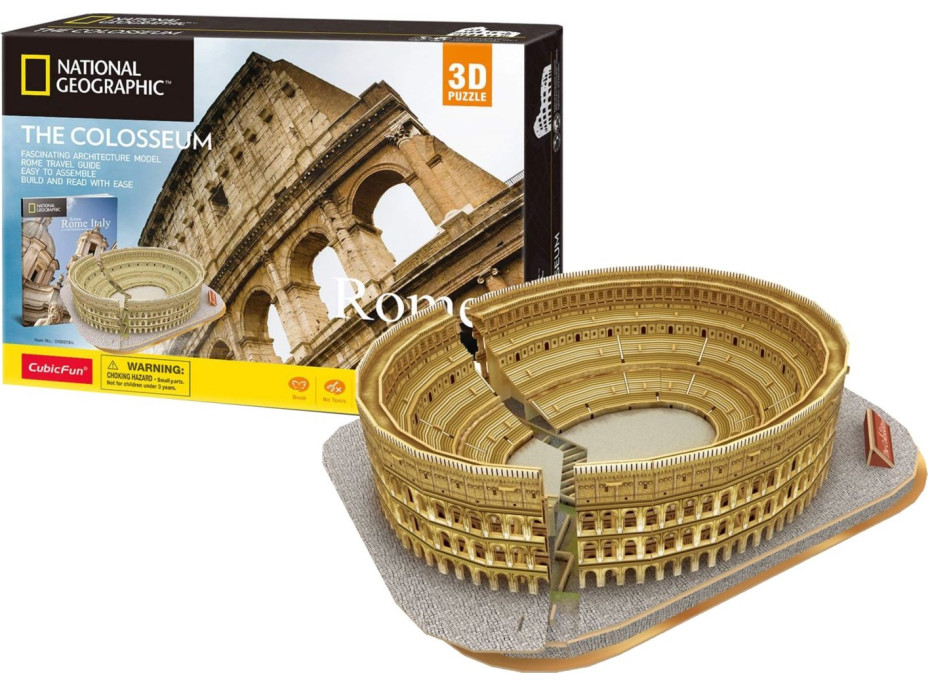 CUBICFUN 3D puzzle National Geographic: Koloseum 131 dielikov