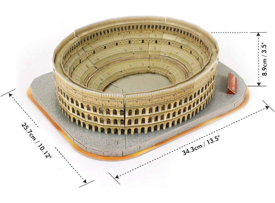 CUBICFUN 3D puzzle National Geographic: Koloseum 131 dielikov