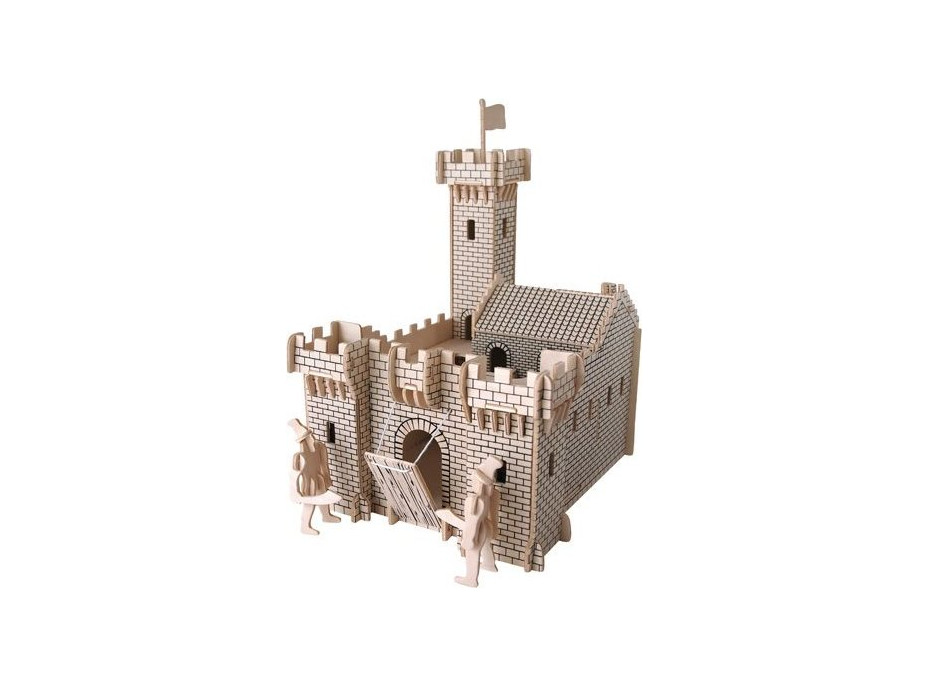 WOODEN TOY , WCK 3D puzzle Rytiersky hrad