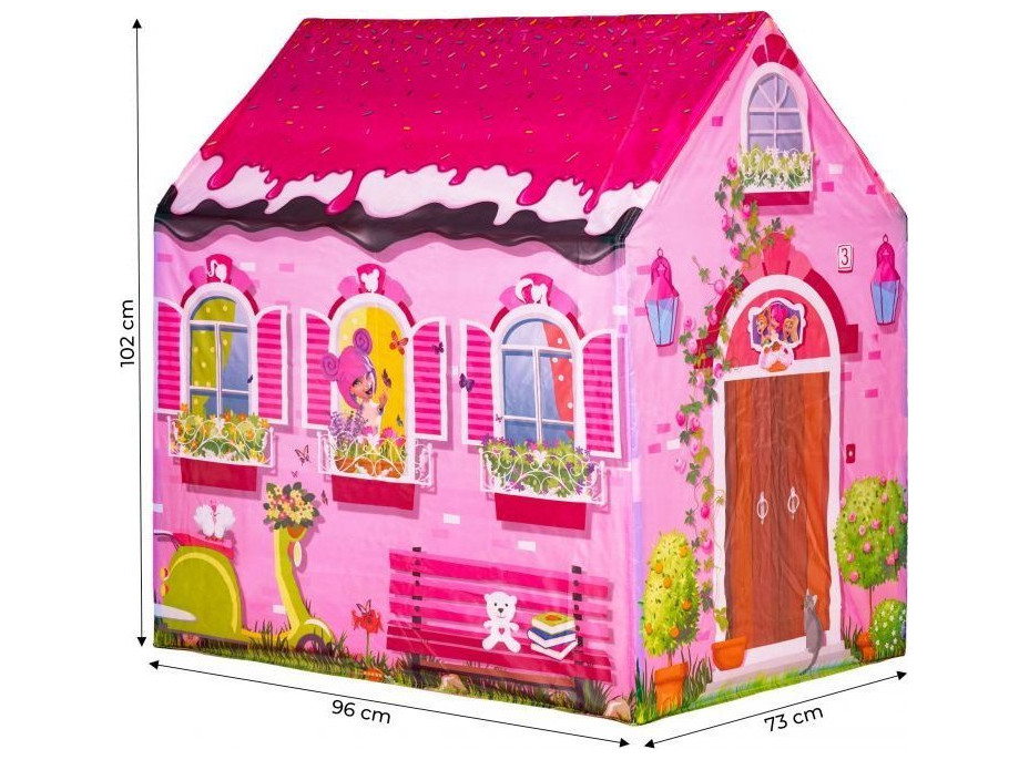 ECOTOYS Detský stan na hranie Dream House