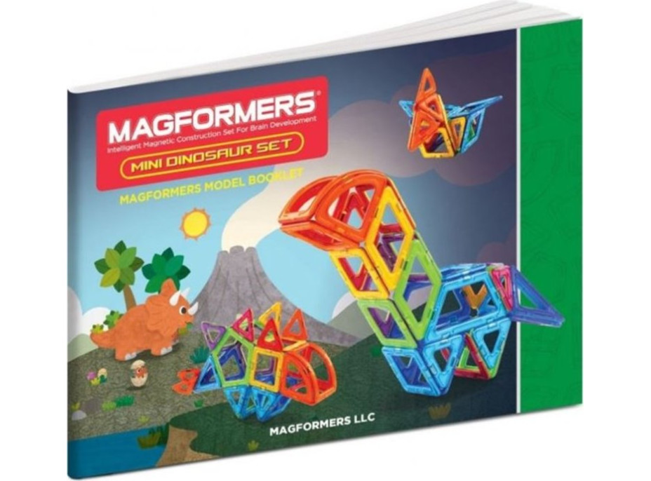 MAGFORMERS Mini Dinosaur Set 40 dielikov