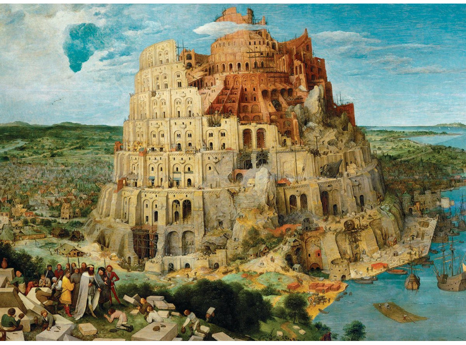 EUROGRAPHICS Puzzle Babylonská veža 1000 dielikov