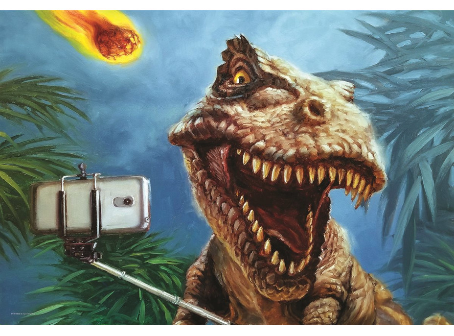 EUROGRAPHICS Puzzle Dino selfie 100 dielikov