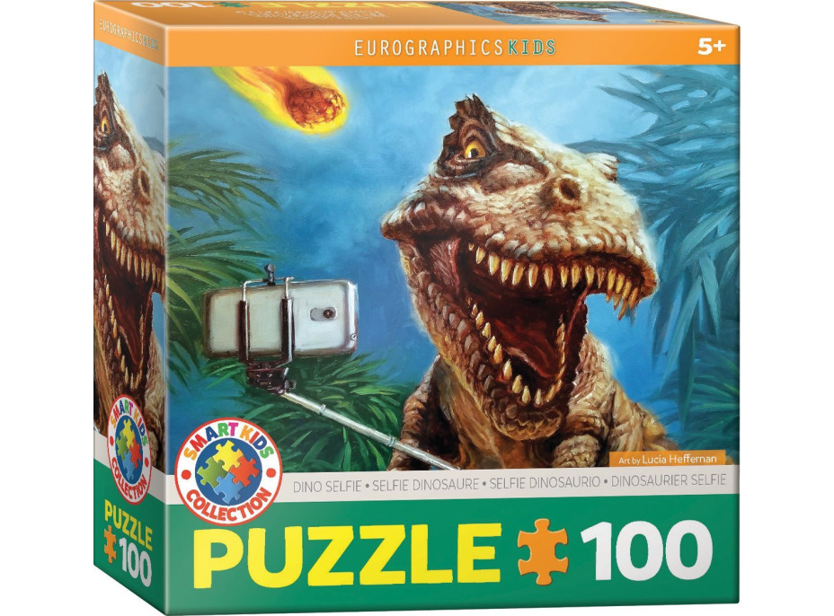 EUROGRAPHICS Puzzle Dino selfie 100 dielikov