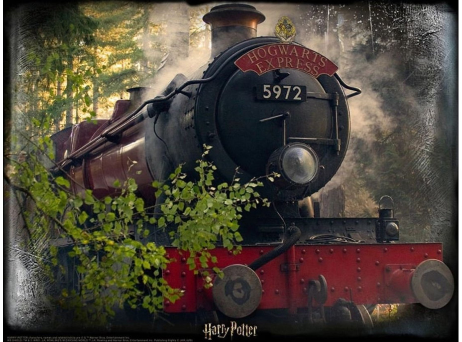 PRIME 3D Puzzle Harry Potter: Rokfortský expres 3D 500 dielikov