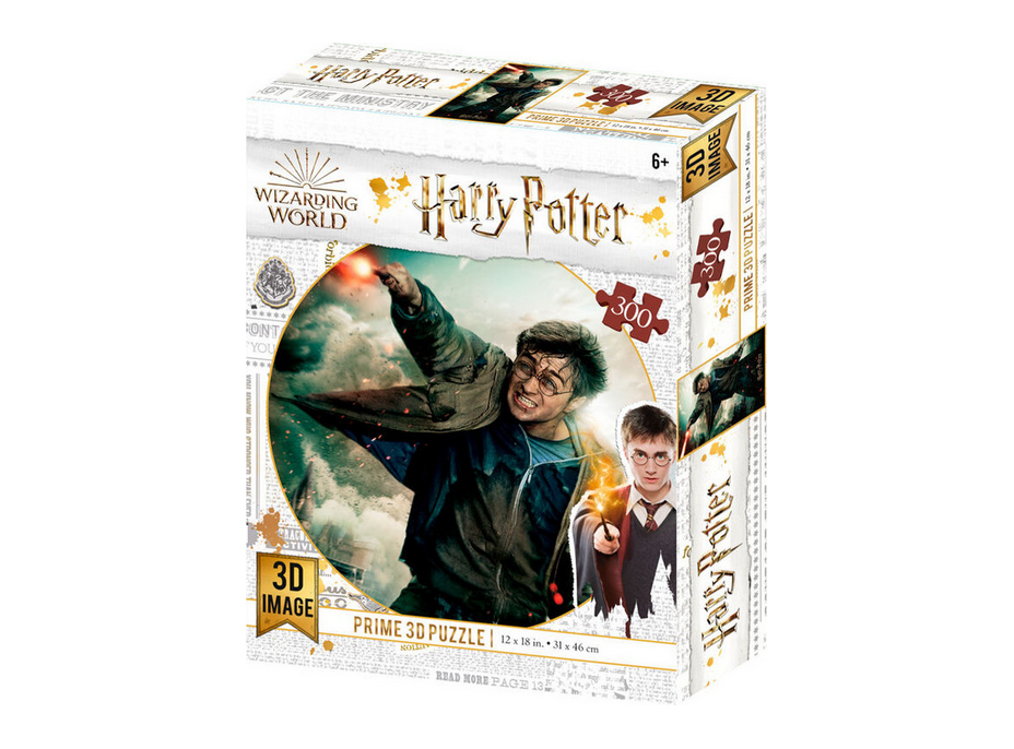 PRIME 3D Puzzle Harry Potter: Harry 3D 300 dielikov