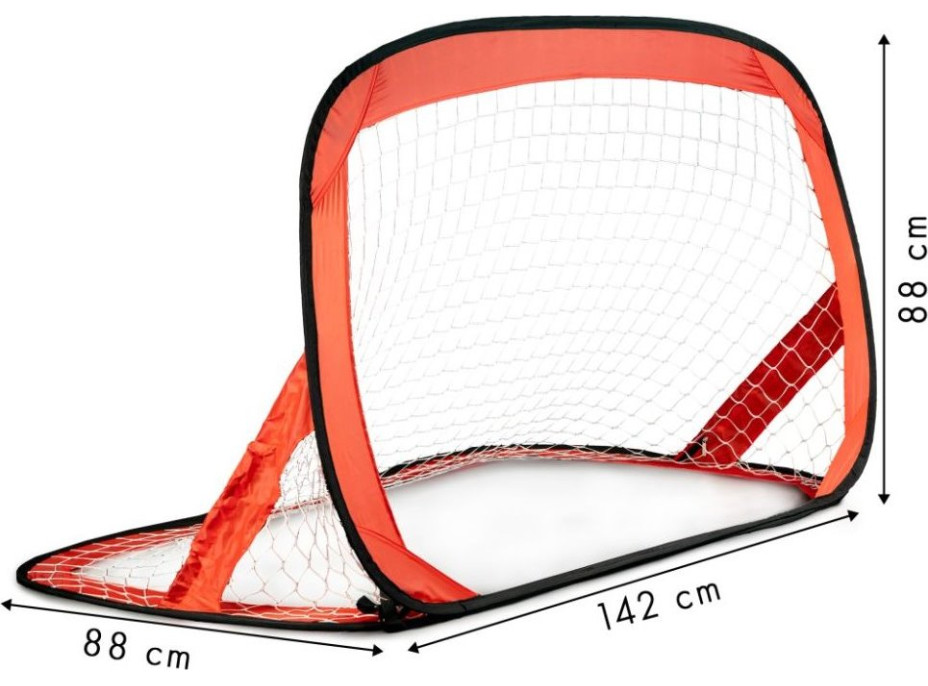 ECOTOYS Detské futbalové bránky 2 ks