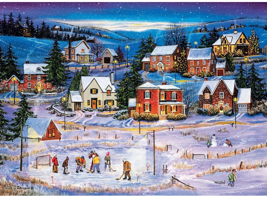 EUROGRAPHICS Puzzle Hviezdy na ľade 1000 dielikov