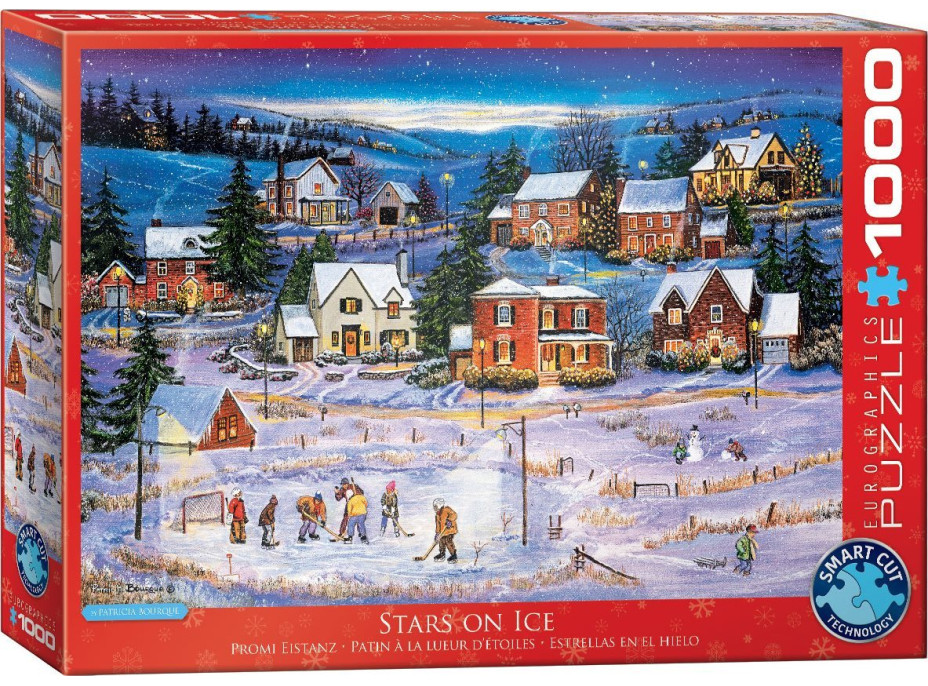 EUROGRAPHICS Puzzle Hviezdy na ľade 1000 dielikov