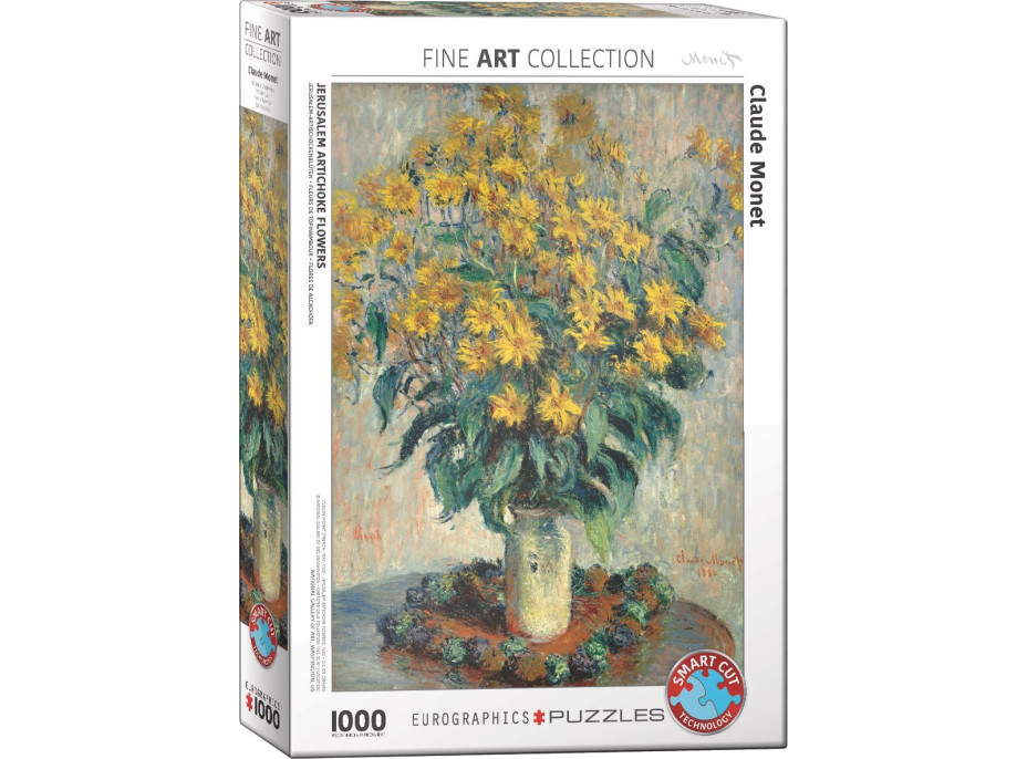 EUROGRAPHICS Puzzle Jeruzalem Artichoke Flowers 1000 dielikov