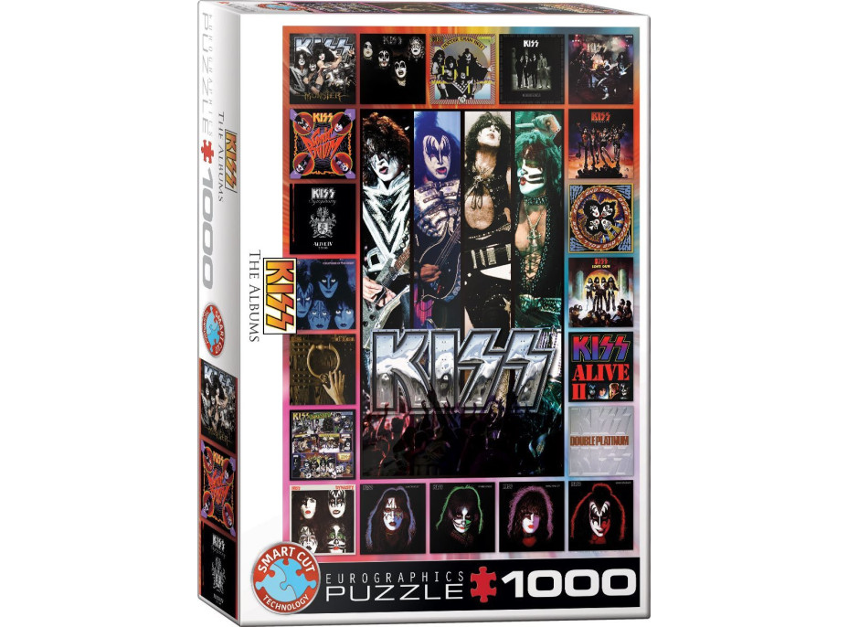 EUROGRAPHICS Puzzle Kiss - Albumy 1000 dielikov