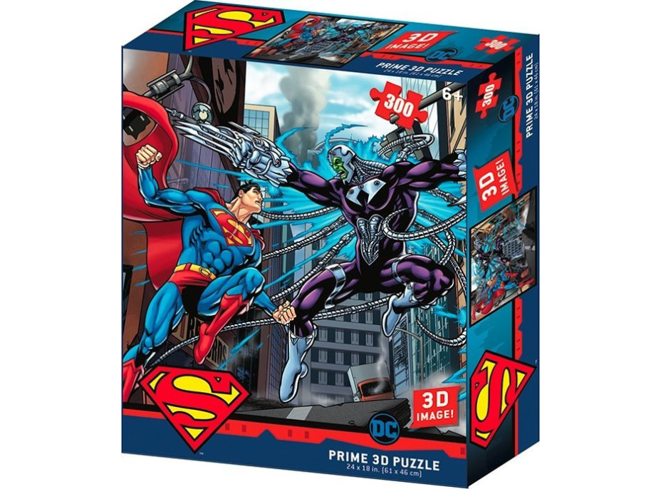 PRIME 3D Puzzle Superman vs Electro 3D 300 dielikov