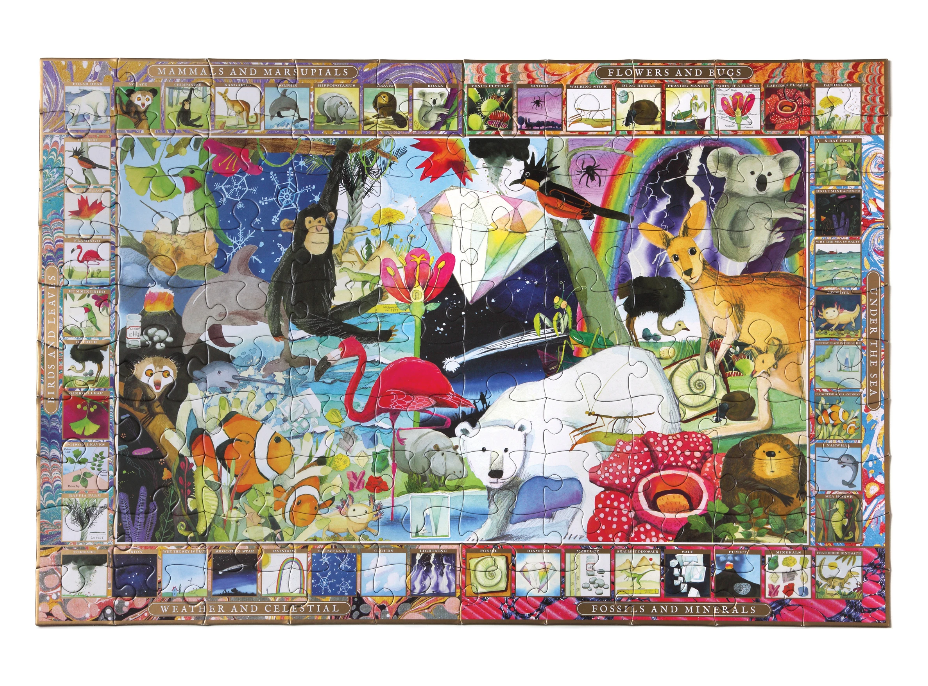 EEBOO Puzzle Umenie prírody 100 dielikov