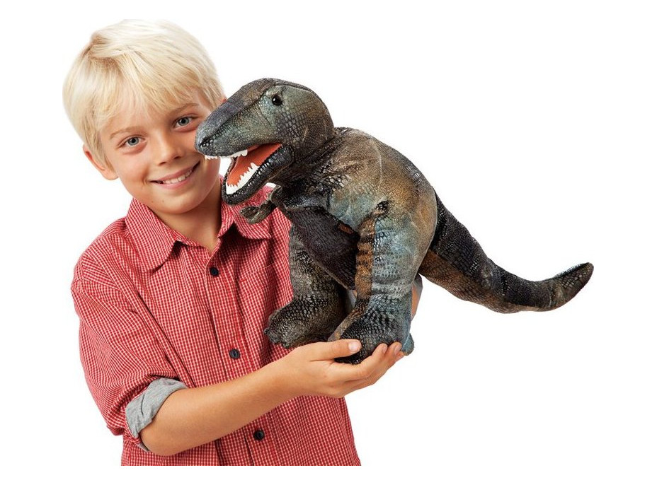 Tyranosaurus Rex 38 cm (pohyblivý plyšák na ruku)