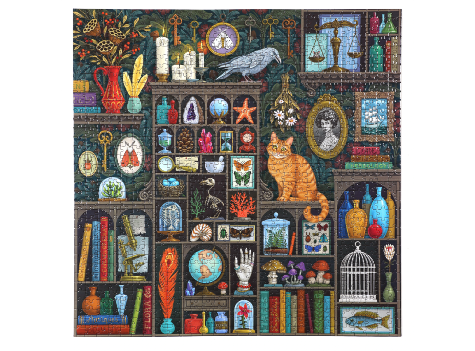 EEBOO Štvorcové puzzle Alchymistova pracovňa 1000 dielikov