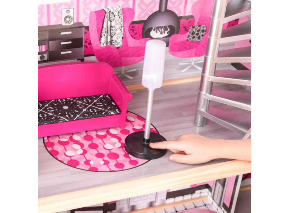 KIDKRAFT Domček pre bábiky Sparkle s vybavením
