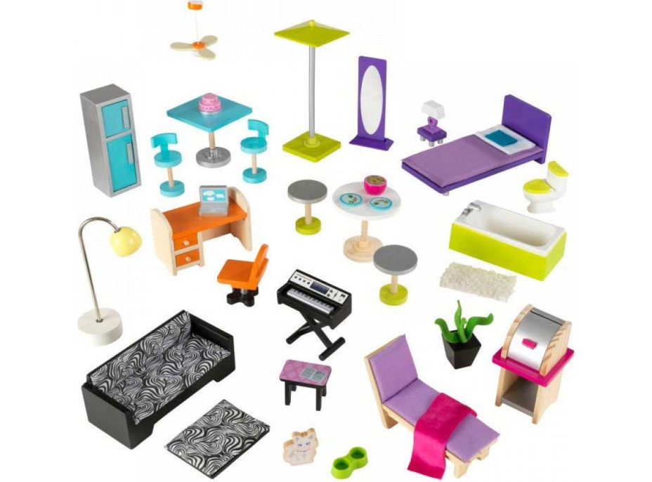 KIDKRAFT Domček pre bábiky Uptown