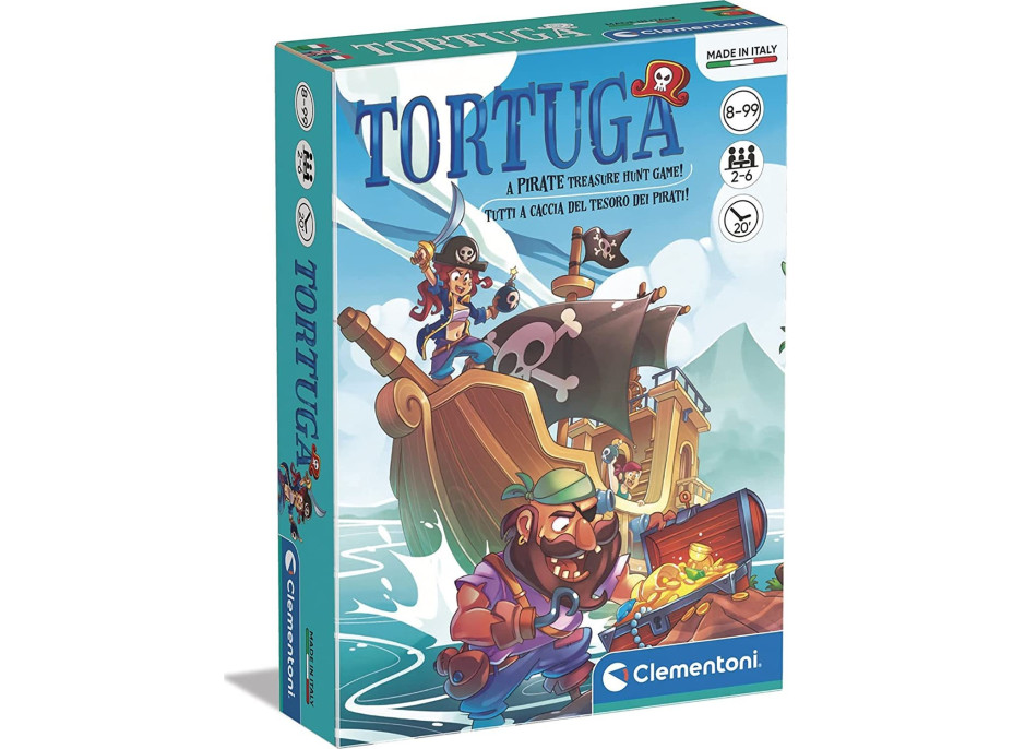 CLEMENTONI Kartová hra Tortuga