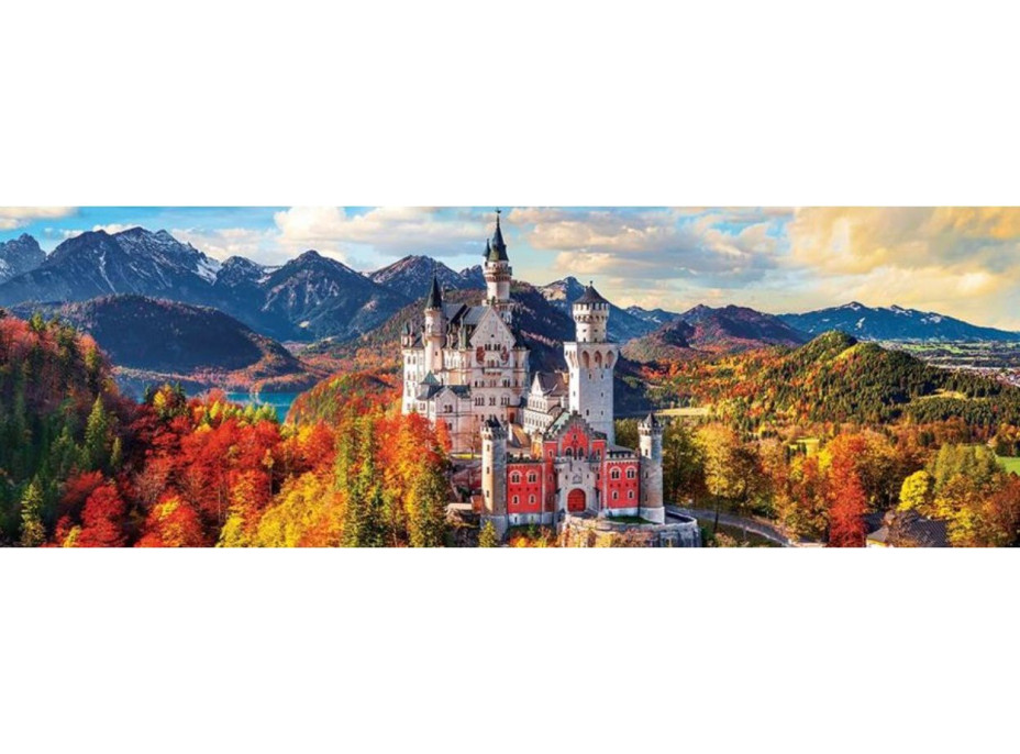 EUROGRAPHICS Panoramatické puzzle Zámok Neuschwanstein, Nemecko 1000 dielikov