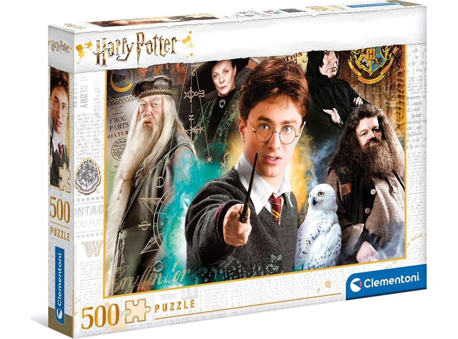 CLEMENTONI Puzzle Harry Potter 500 dielikov