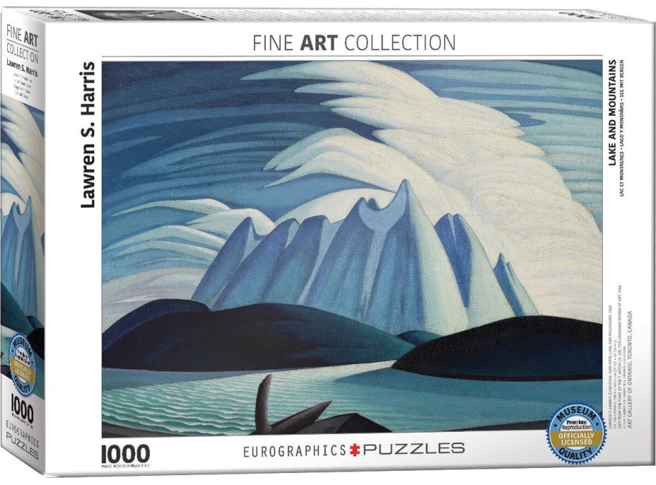 EUROGRAPHICS Puzzle Jazero a hory 1000 dielikov