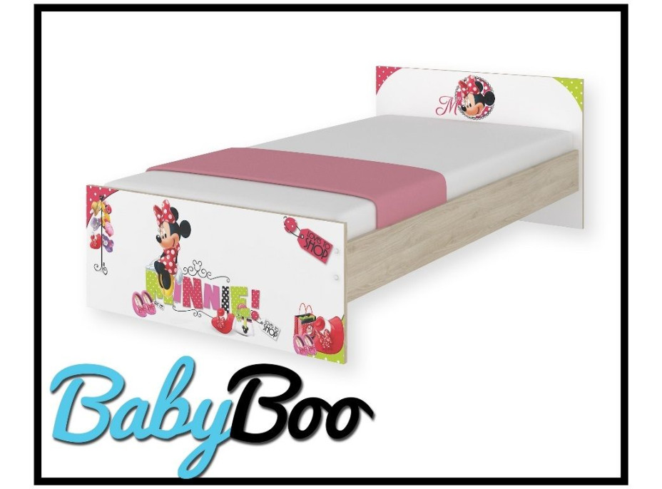 Detská posteľ MAX so zásuvkou Disney - MINNIE I 160x80 cm