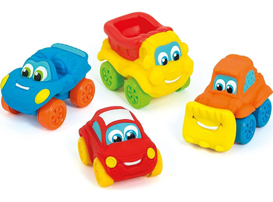 CLEMENTONI BABY Car Soft&Go Buldozér