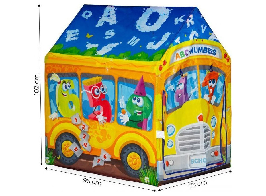 ECOTOYS Detský stan na hranie Autobus