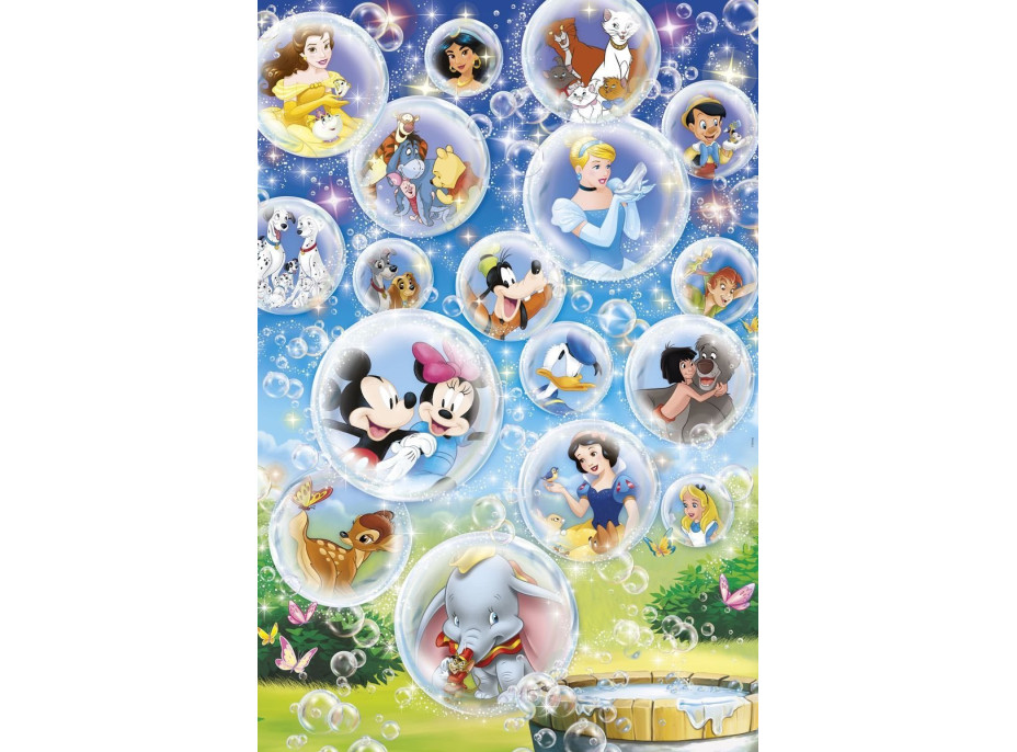 CLEMENTONI Puzzle Disney rozprávky MAXI 60 dielikov