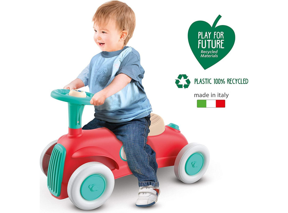 CLEMENTONI Odrážadlo BABY Moje prvé auto červené (Play For Future)