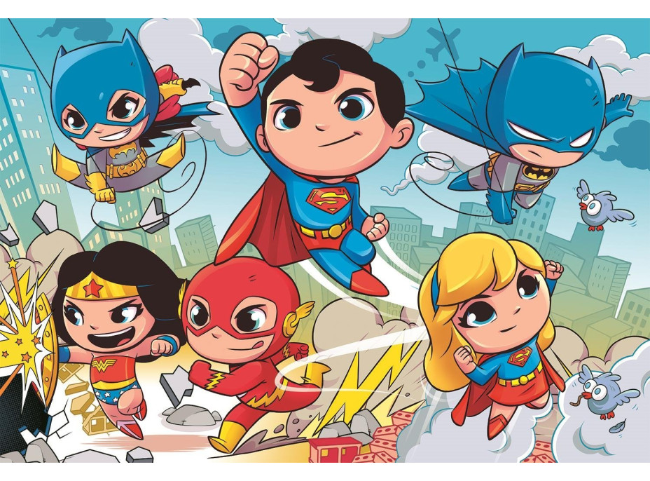 CLEMENTONI Play For Future Puzzle DC Super Friends MAXI 24 dielikov