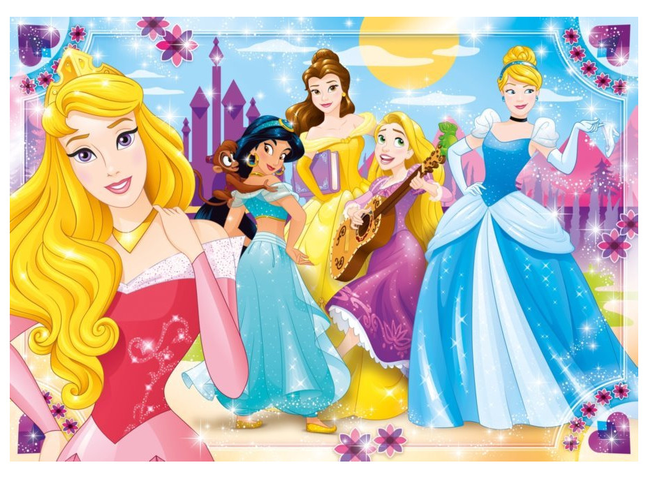 CLEMENTONI Puzzle Disney princeznej MAXI 104 dielikov
