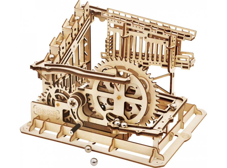 ROBOTIME Roker 3D drevené puzzle Guľôčková dráha: Squad 239 dielikov