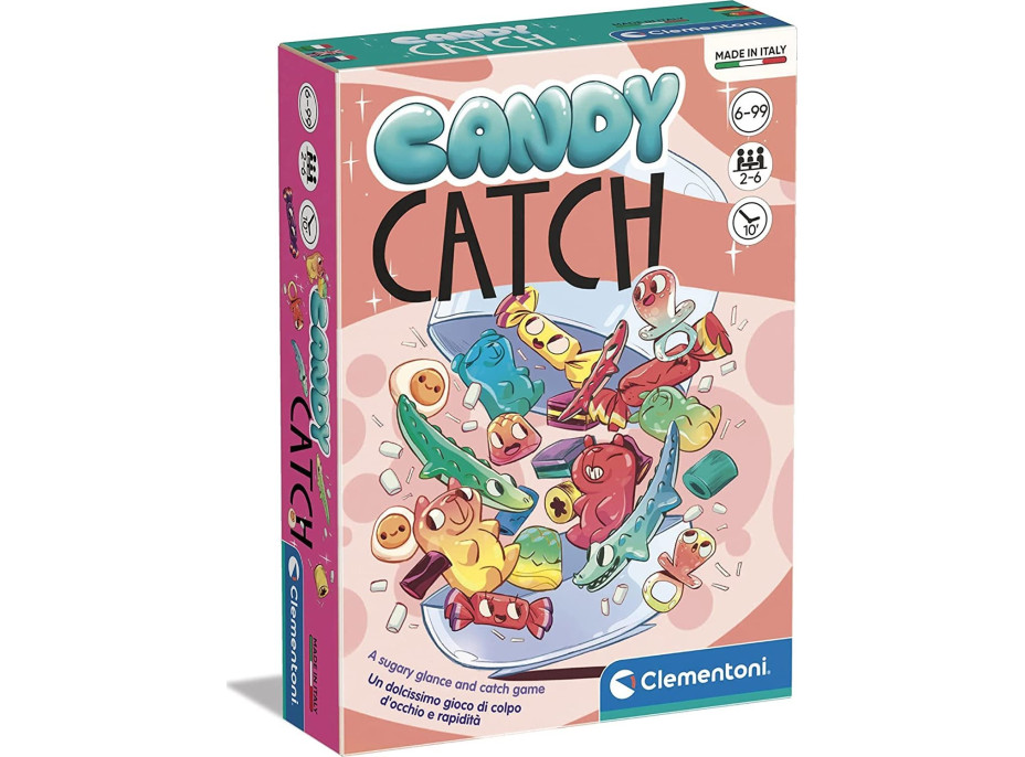 CLEMENTONI Kartová hra Candy Catch - Sladký úlovok
