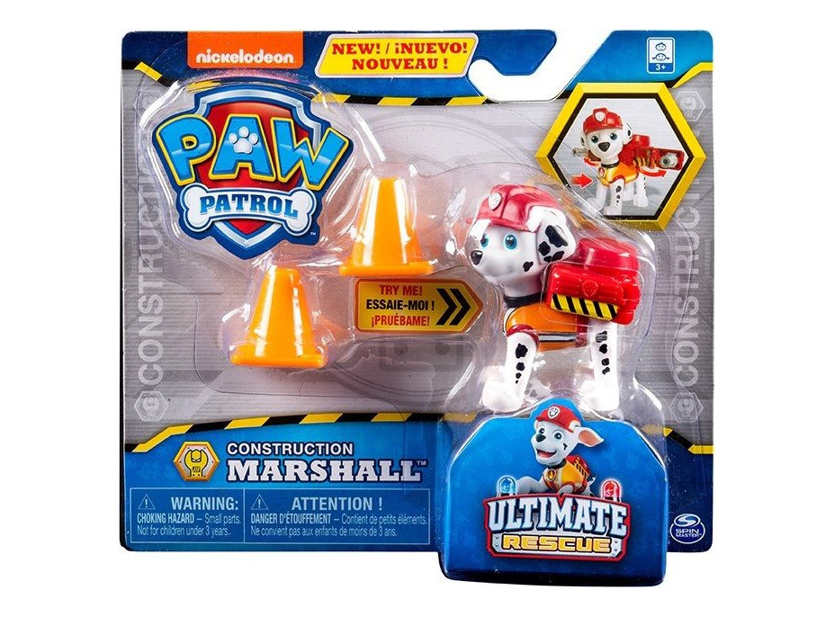 SPIN MASTER Tlapková patrola: Figúrka s doplnkami - Marshall