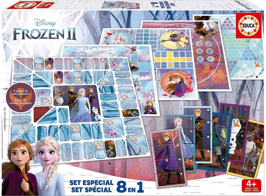 EDUCA Súbor hier Ľadové kráľovstvo 2, 8v1