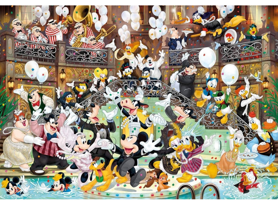 CLEMENTONI Puzzle Disney gala 6000 dielikov