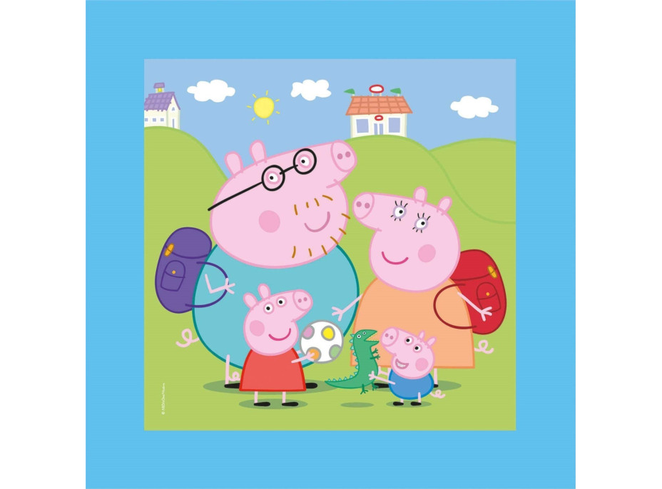 CLEMENTONI Puzzle Frame Me Up Prasiatko Peppa 60 dielikov
