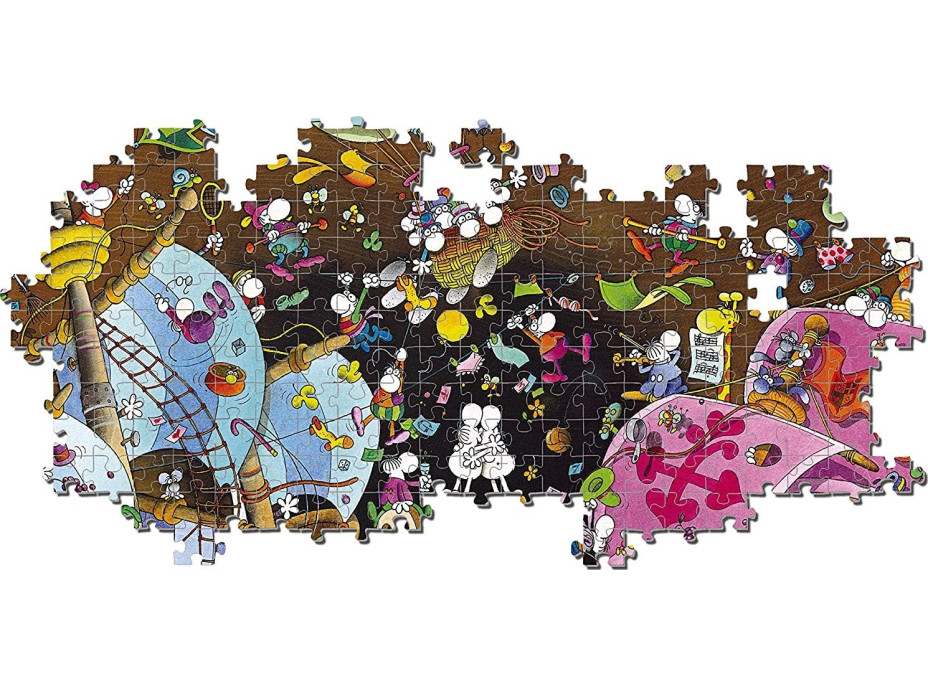 CLEMENTONI Puzzle Mordillo: Bozk 6000 dielikov