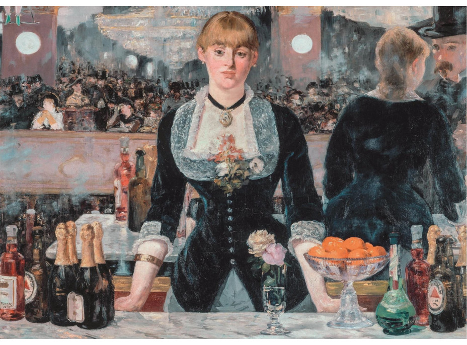 CLEMENTONI Puzzle Museum Collection: Bar vo Folies-Bergère 1000 dielikov