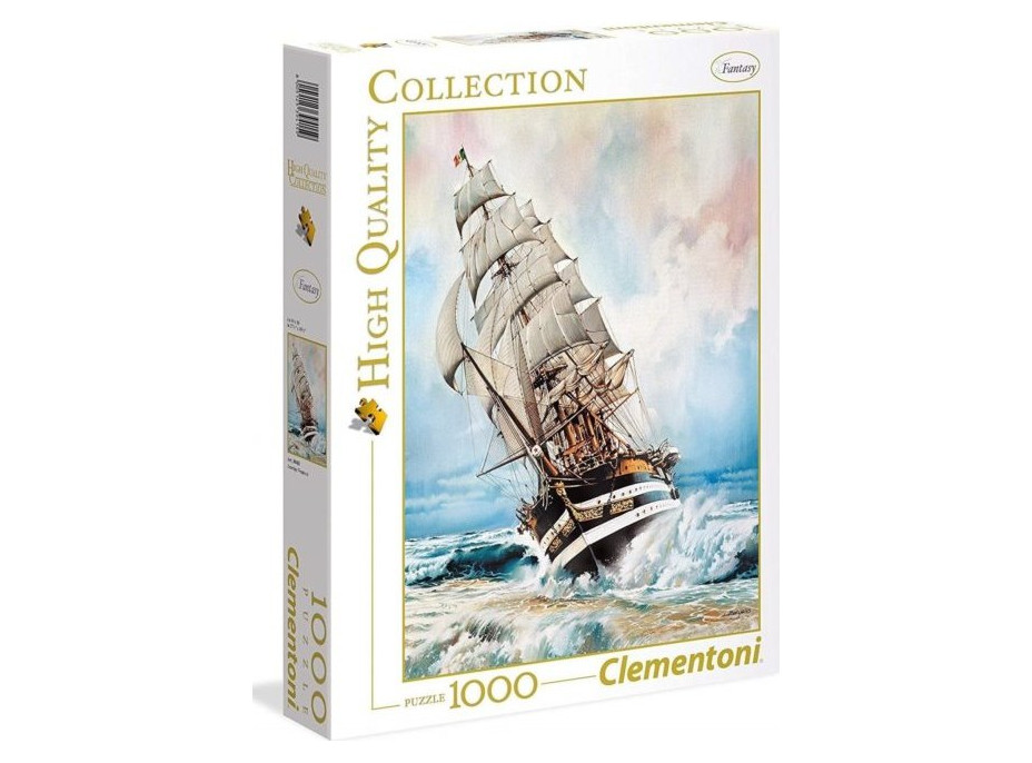 CLEMENTONI Puzzle Plachetnica - Amerigo Vespucci 1000 dielikov