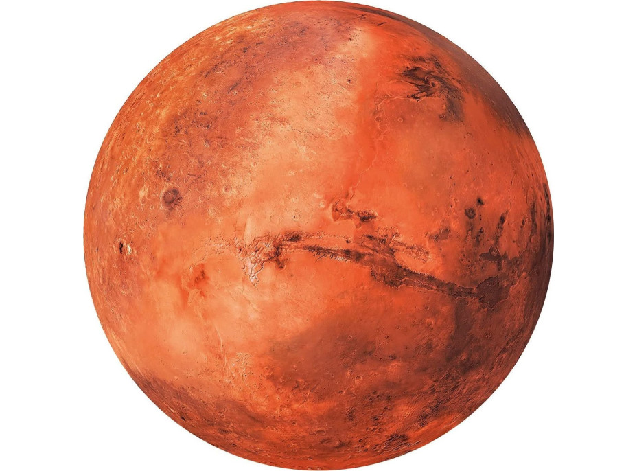 CLEMENTONI Okrúhle puzzle Space: Mars 500 dielikov