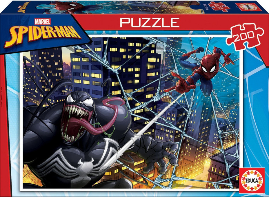 EDUCA Puzzle Spiderman a Venom 200 dielikov