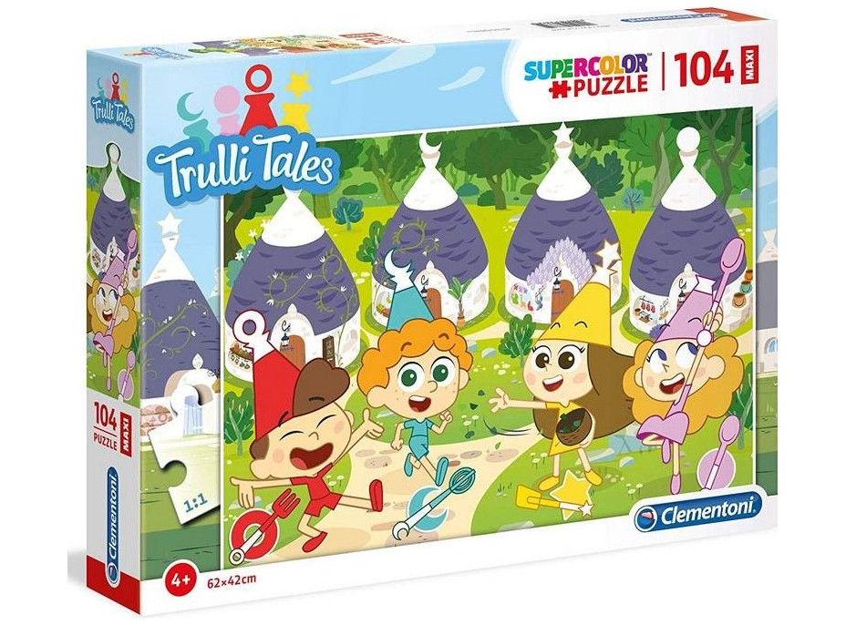 CLEMENTONI Puzzle Trulli Tales MAXI 104 dielikov