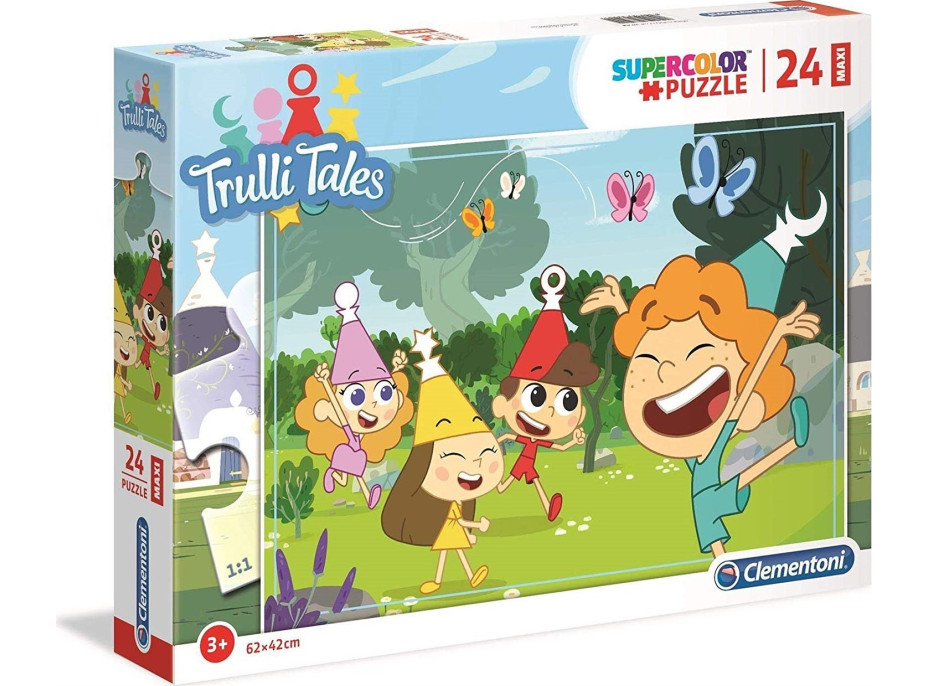 CLEMENTONI Puzzle Trulli Tales MAXI 24 dielikov
