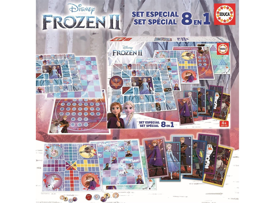 EDUCA Súbor hier Ľadové kráľovstvo 2, 8v1