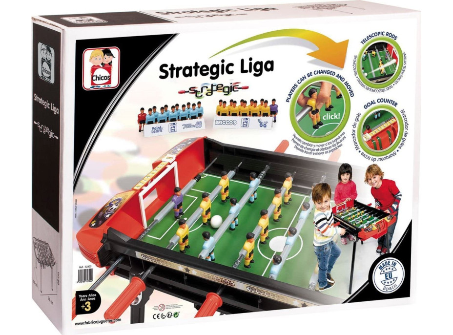 CHICOS Detský futbal Strategic Liga