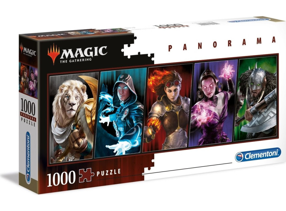 CLEMENTONI Panoramatické puzzle Magic The Gathering 1000 dielikov